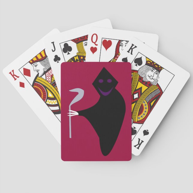 Baralho Cartas de Brincadeira de Halloween (Verso)
