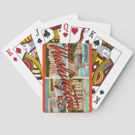 Baralho Cartas de Cumprimentos de Washington DC