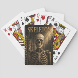 Baralho Cartas de Esqueleto, Cartas de Pôquer
