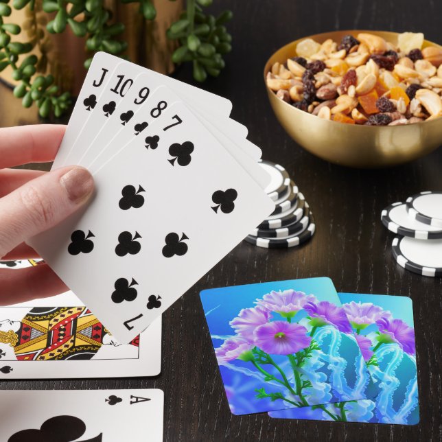 Baralho Cartas de Flores com Água-Viva e Urtigas (In situ)