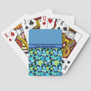 Baralho Cartas de Jogada Personalizadas, Luas Azuis Mistur