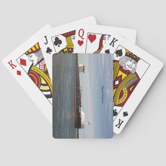 Baralho cartas de jogar Algoma Equinox (Verso)