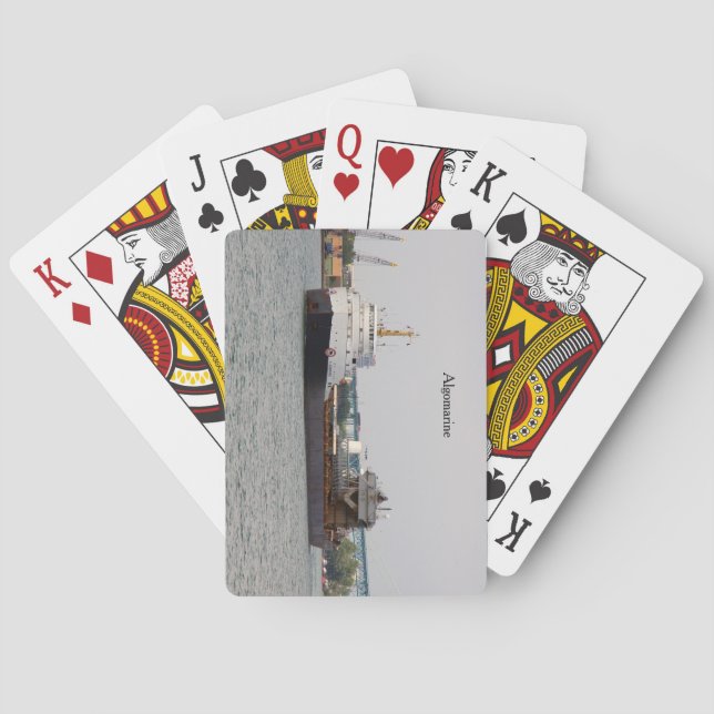 Baralho Cartas de jogar Algomarine (Verso)