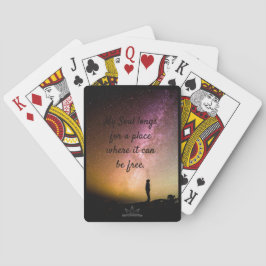 Baralho Cartas de Jogar Alma Livre