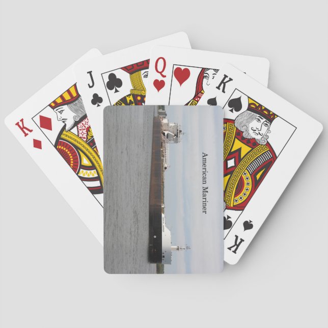 Baralho Cartas de jogar americano Mariner (Verso)