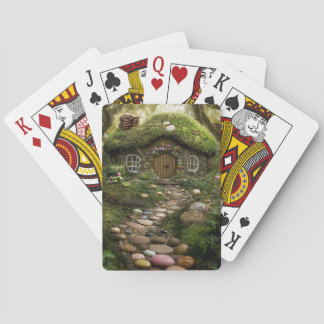 Baralho Cartas de Jogar Casa de Doces Encantada com Musgo