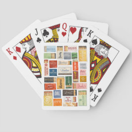 Baralho Cartas de Jogar Clássicas Dallas Matchbook