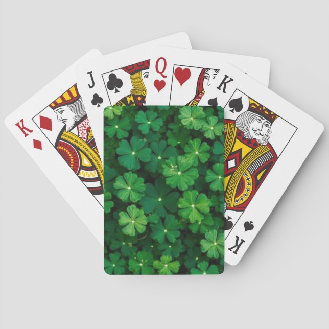 Baralho Cartas de Jogar Clássicas Lucky Clover (Verso)