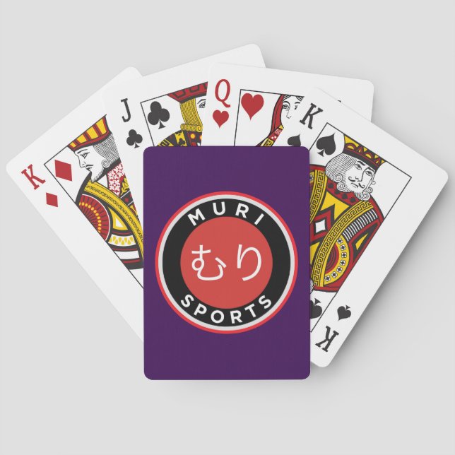 Baralho Cartas de Jogar Clássicas MURI SPORTS (Verso)