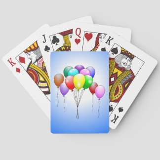 Baralho Cartas de Jogar com Balões de Aniversário