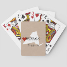 Cartas de Jogar com Coordenadas GPS Personalizadas