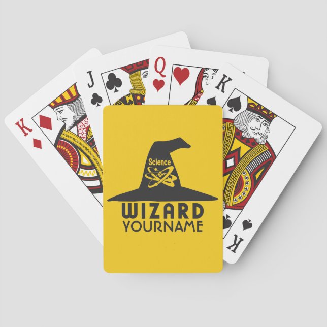 Baralho Cartas de jogar cores personalizadas do Science Wi (Verso)