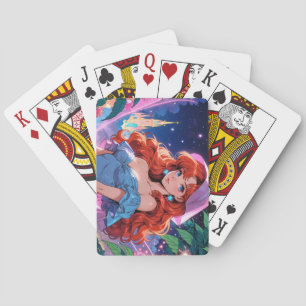 Baralho Cartas de Jogar de Anime Místico