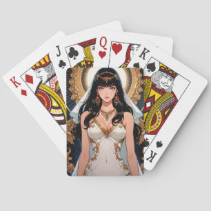Baralho Cartas de Jogar de Anime Místico