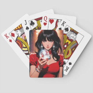 Baralho Cartas de Jogar de Anime Místico