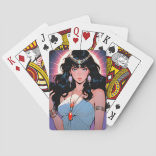 Baralho Cartas de Jogar de Anime Místico