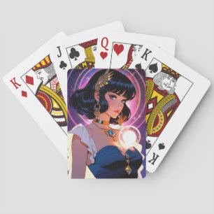 Baralho Cartas de Jogar de Anime Místico