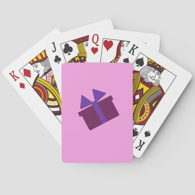 Baralho Cartas de Jogar de Aniversário (Verso)