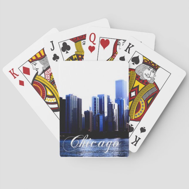 Baralho Cartas de jogar de Chicago (Verso)