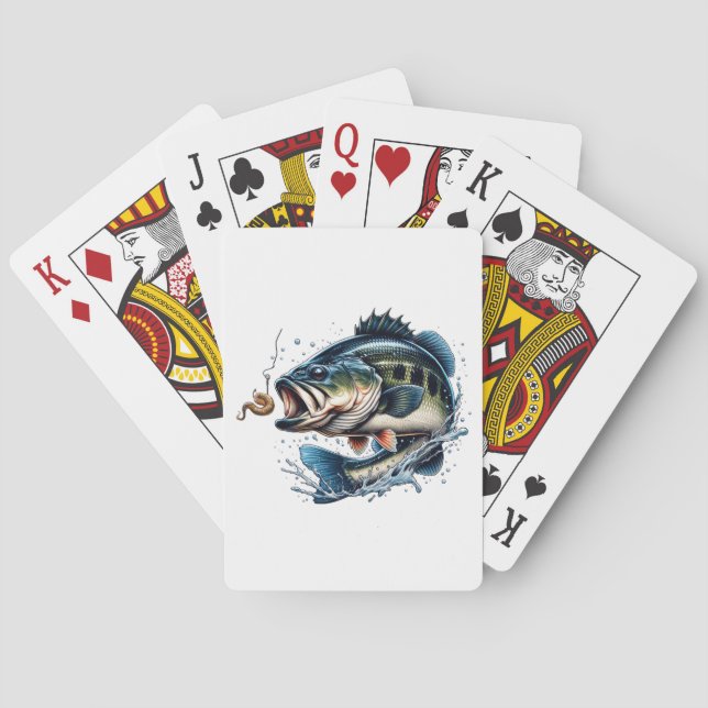 Baralho Cartas de Jogar de Pesca (Verso)