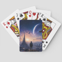 Cartas de Jogar de Poker • Paisagem Urbana Futuris