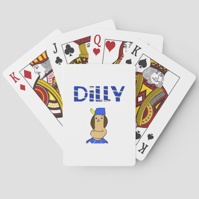 Baralho Cartas de Jogar Dilly Clássicas (Verso)