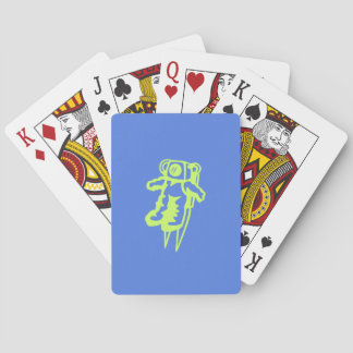 Baralho Cartas de Jogar do Astronauta