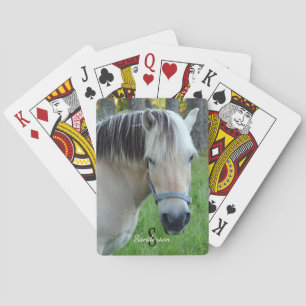 Baralho Cartas de jogar do cavalo Fjord Norueguês