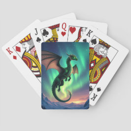Baralho Cartas de Jogar do Dragão Aurora