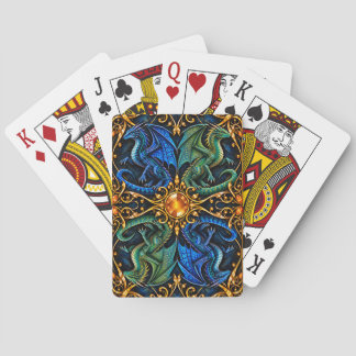 Baralho Cartas de Jogar Dragões Naturais