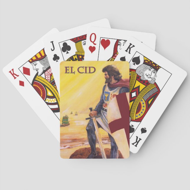 Baralho Cartas de jogar El Cid (Verso)