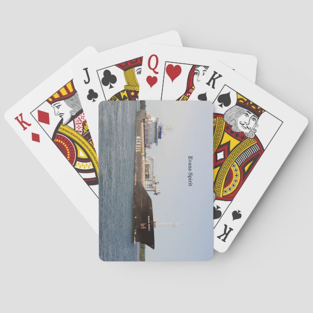 Baralho Cartas de jogar Evans Spirit (Verso)