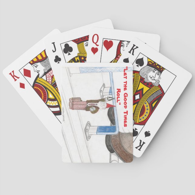 Baralho Cartas de jogar "Good Times" Metro-Gnome (Verso)