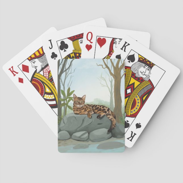 Baralho Cartas de jogar Jaguar (Verso)