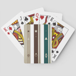 Baralho Cartas de Jogar Listra Vertical Tripla Celestial M
