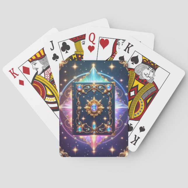 Baralho Cartas de Jogar Místicas (Verso)