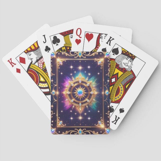 Baralho Cartas de Jogar Místicas (Verso)