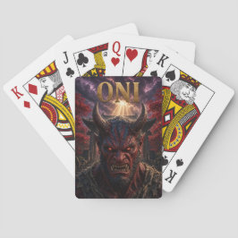 Baralho Cartas de Jogar Oni, Cartas de Pôquer
