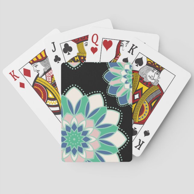 Baralho Cartas de Jogar Pastel Mandala (Verso)