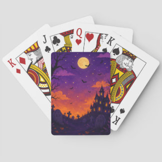 Baralho Cartas de Jogar Personalizadas de Halloween Assust