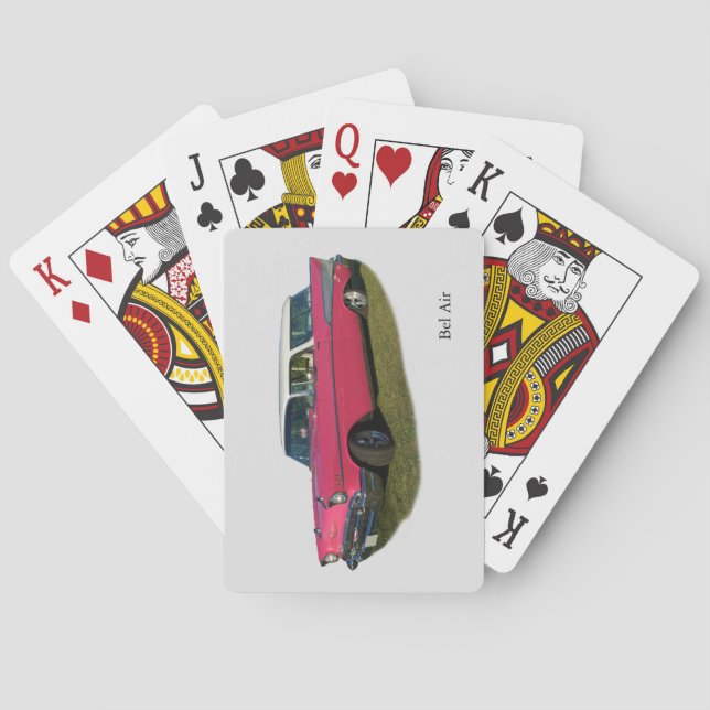 Baralho Cartas de jogar Pink Bel Air (Verso)