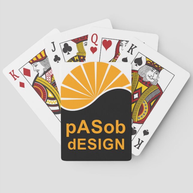Baralho Cartas de Jogar Poker (Verso)