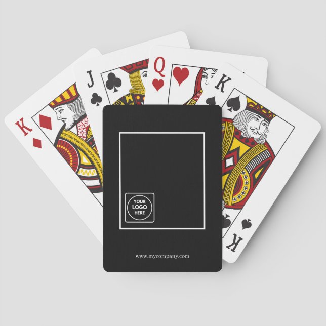 Baralho Cartas de Jogar Promocionais com Design de Marca P (Verso)