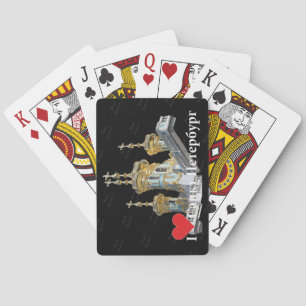 Baralho Cartas de jogar St. Petersburg Rússia Russia