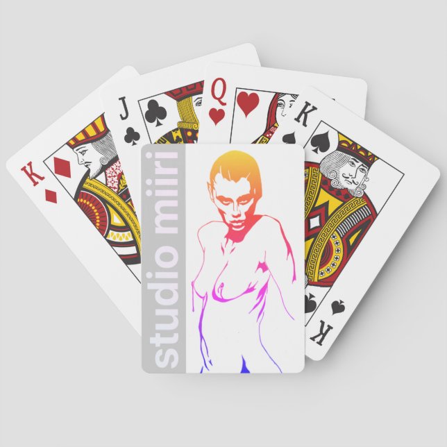 Baralho CARTAS DE JOGAR studio miiri (Verso)