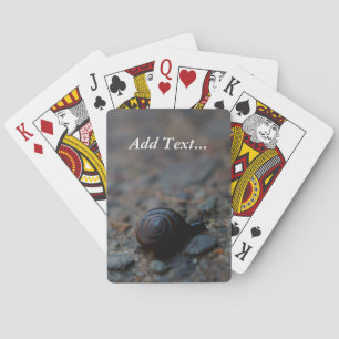 Baralho Cartas de Jogar Tiny Snail Poker