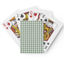 Cartas de Jogar Xadrez Verde