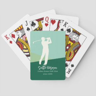 Baralho Cartas de Jogo de Golf Club