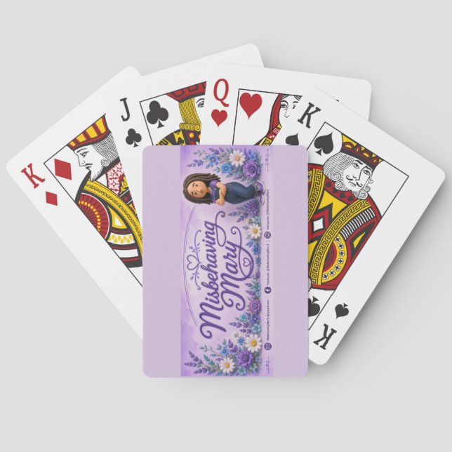 Baralho Cartas de Mary Malandra (Verso)