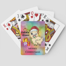 Cartas de Natal com Llama